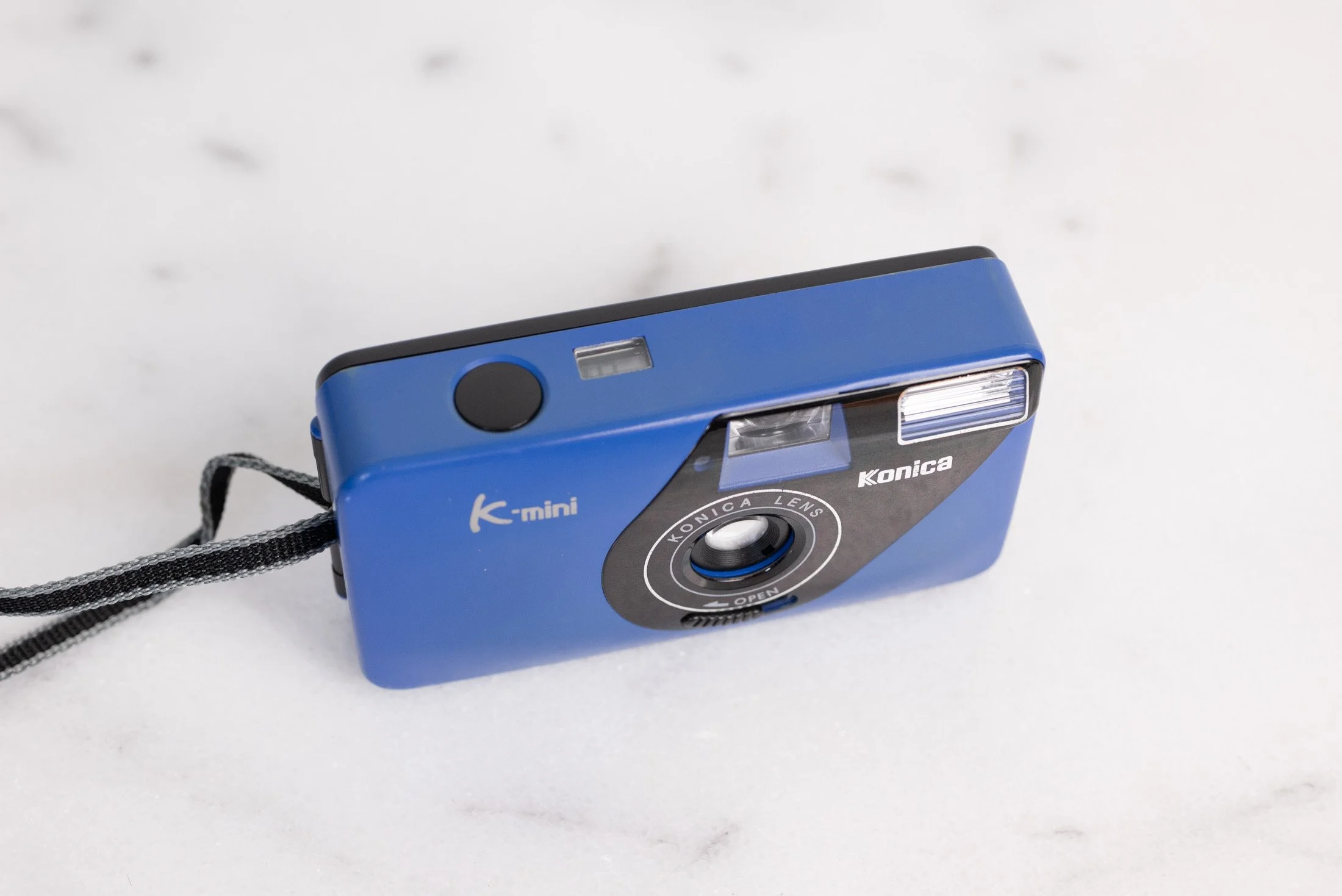 Konica K Mini 35mm Point and Shoot Film Camera - Fully Functional
